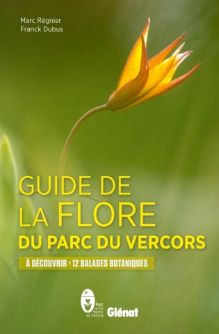 Couverture du livre "Guide de la flore du Parc du Vercors"